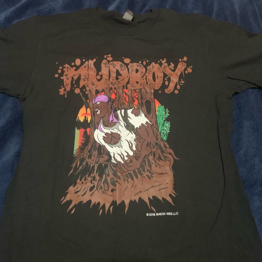 Travis Scott Sheck Wes Mudboy Shirt
